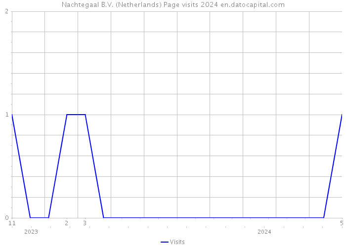 Nachtegaal B.V. (Netherlands) Page visits 2024 