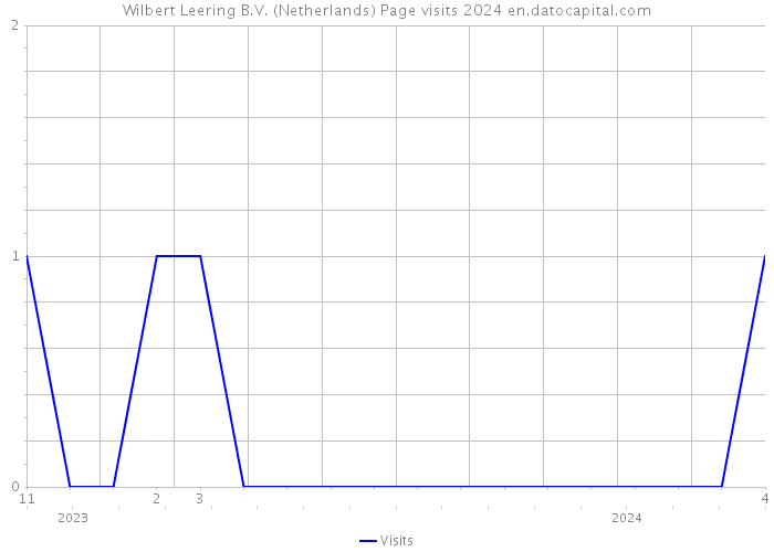 Wilbert Leering B.V. (Netherlands) Page visits 2024 