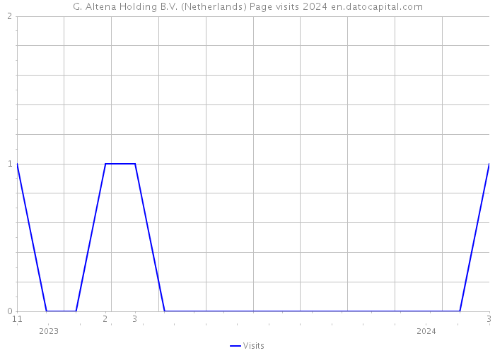 G. Altena Holding B.V. (Netherlands) Page visits 2024 