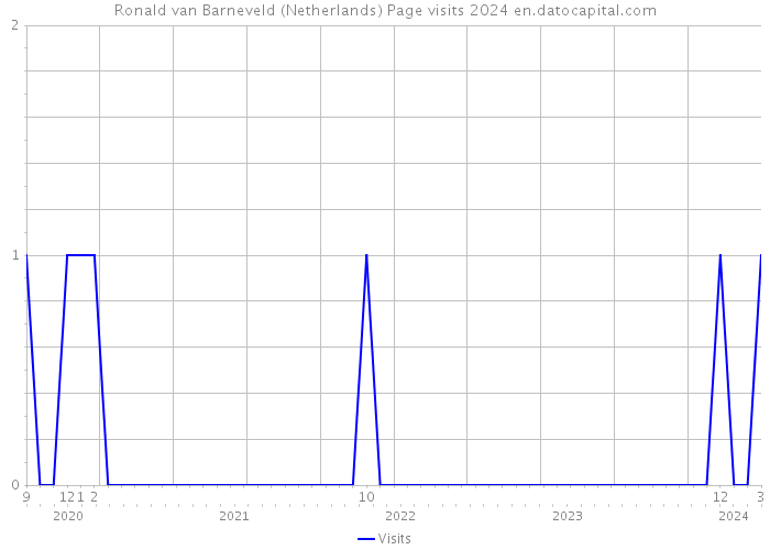 Ronald van Barneveld (Netherlands) Page visits 2024 