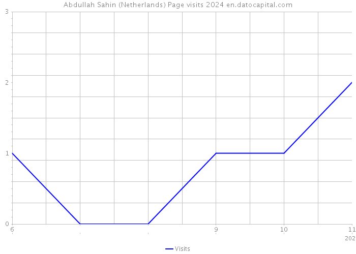 Abdullah Sahin (Netherlands) Page visits 2024 