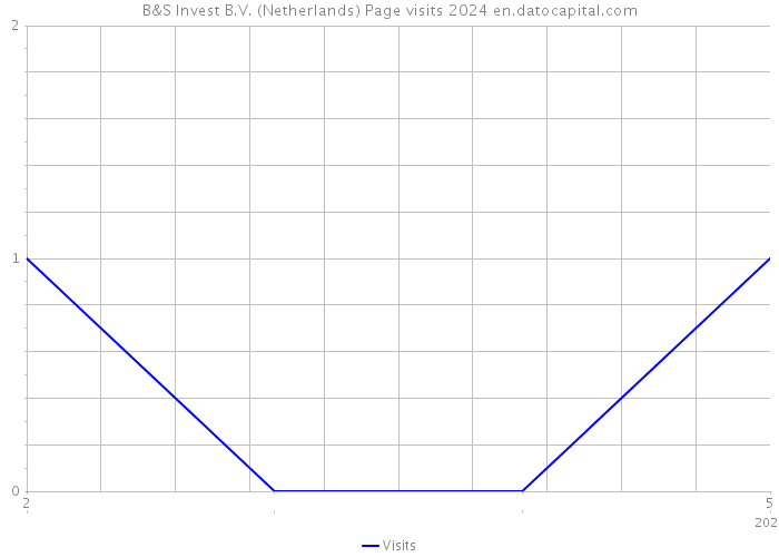 B&S Invest B.V. (Netherlands) Page visits 2024 