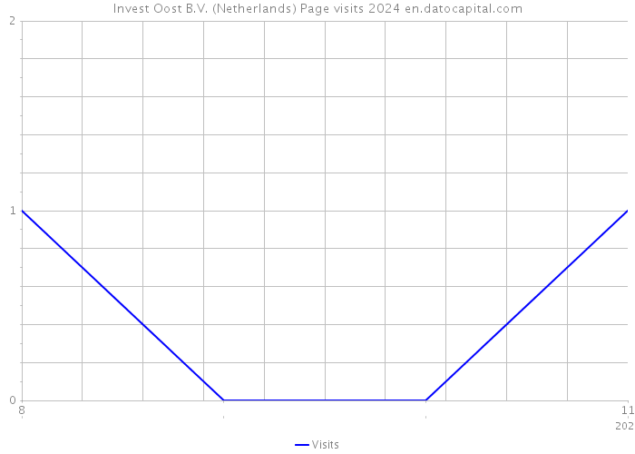 Invest Oost B.V. (Netherlands) Page visits 2024 