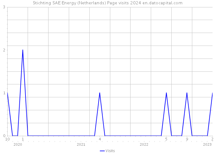 Stichting SAE Energy (Netherlands) Page visits 2024 
