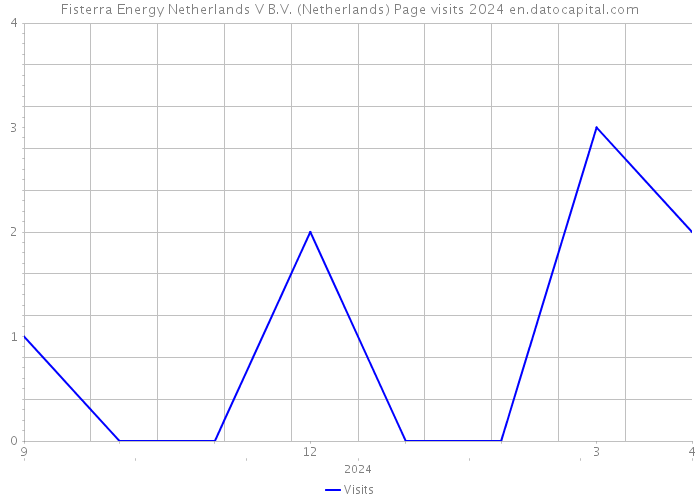 Fisterra Energy Netherlands V B.V. (Netherlands) Page visits 2024 