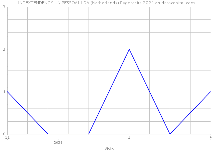 INDEXTENDENCY UNIPESSOAL LDA (Netherlands) Page visits 2024 