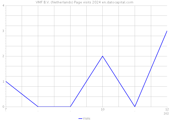 VMF B.V. (Netherlands) Page visits 2024 