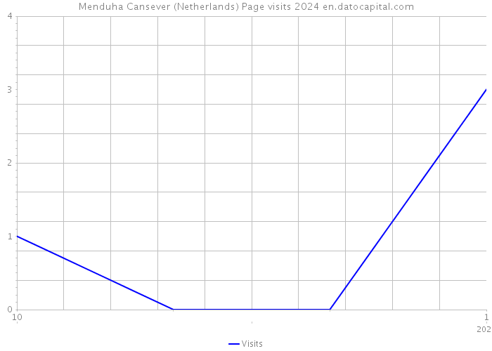 Menduha Cansever (Netherlands) Page visits 2024 
