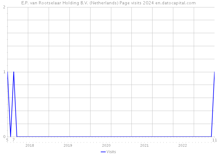 E.P. van Rootselaar Holding B.V. (Netherlands) Page visits 2024 