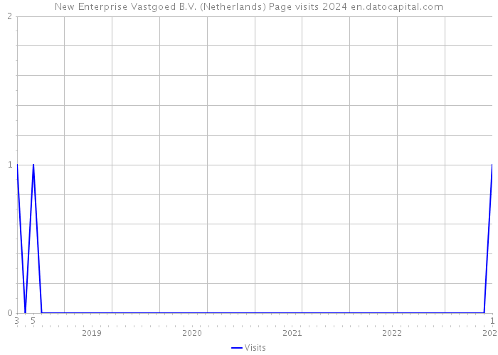 New Enterprise Vastgoed B.V. (Netherlands) Page visits 2024 