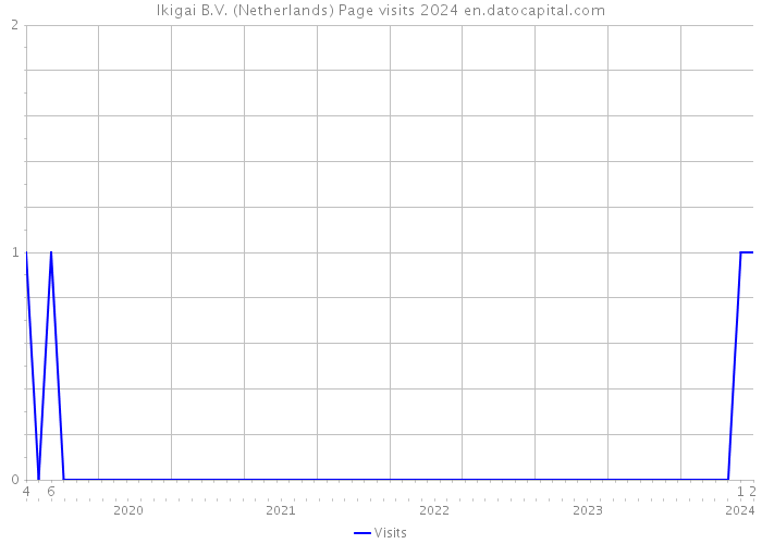 Ikigai B.V. (Netherlands) Page visits 2024 
