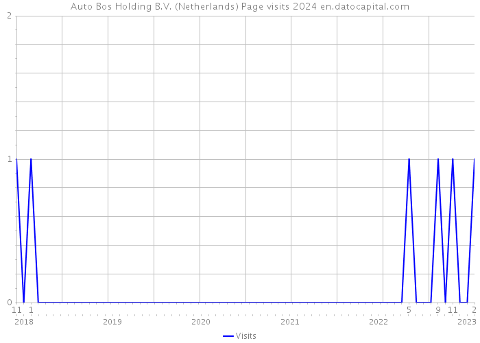 Auto Bos Holding B.V. (Netherlands) Page visits 2024 