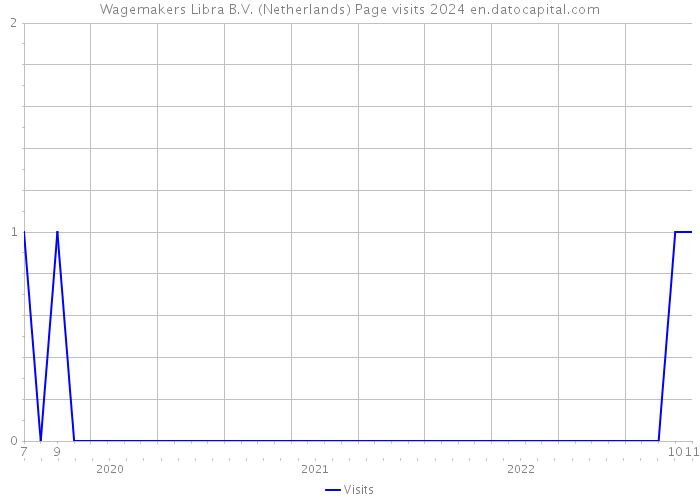 Wagemakers Libra B.V. (Netherlands) Page visits 2024 