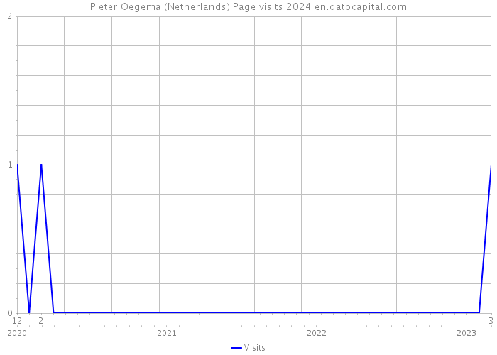 Pieter Oegema (Netherlands) Page visits 2024 