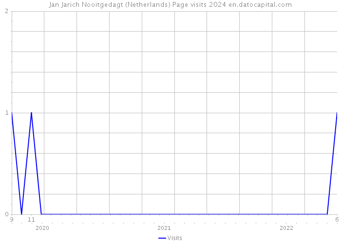Jan Jarich Nooitgedagt (Netherlands) Page visits 2024 