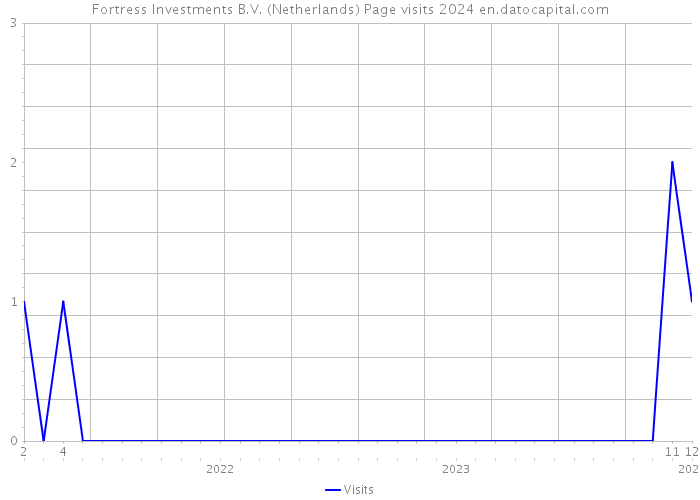 Fortress Investments B.V. (Netherlands) Page visits 2024 