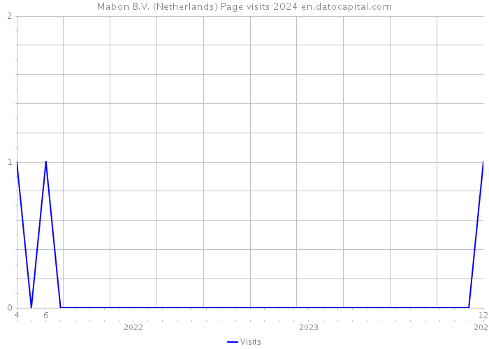 Mabon B.V. (Netherlands) Page visits 2024 