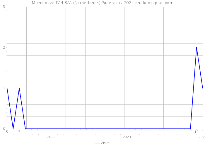 Michelozzo IV.4 B.V. (Netherlands) Page visits 2024 