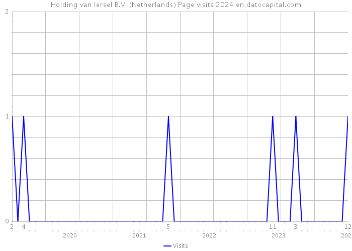 Holding van Iersel B.V. (Netherlands) Page visits 2024 