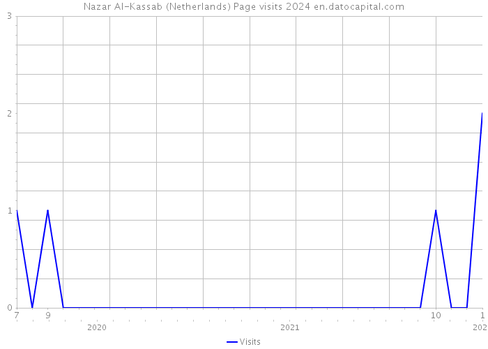 Nazar Al-Kassab (Netherlands) Page visits 2024 
