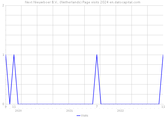 Next Nieuwboer B.V.. (Netherlands) Page visits 2024 
