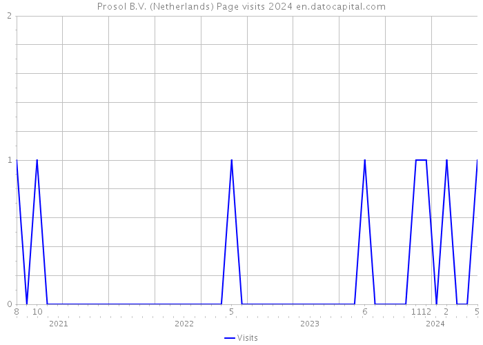 Prosol B.V. (Netherlands) Page visits 2024 