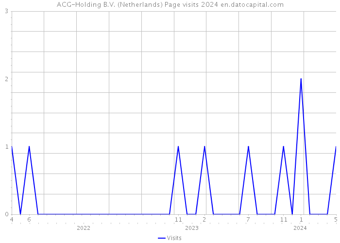 ACG-Holding B.V. (Netherlands) Page visits 2024 