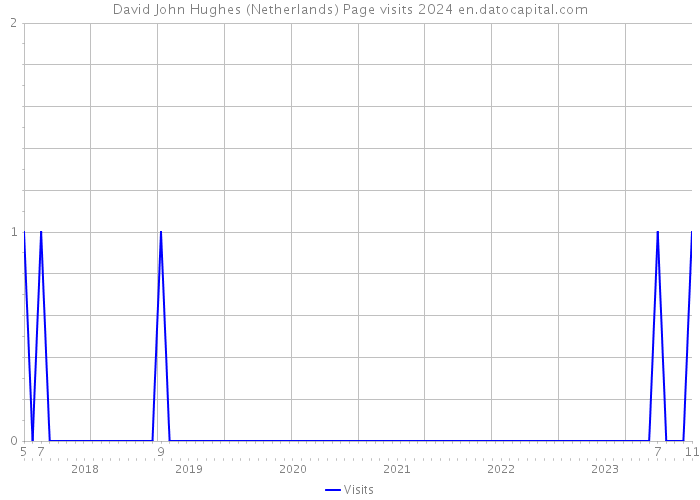 David John Hughes (Netherlands) Page visits 2024 
