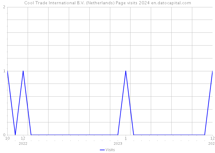 Cool Trade International B.V. (Netherlands) Page visits 2024 