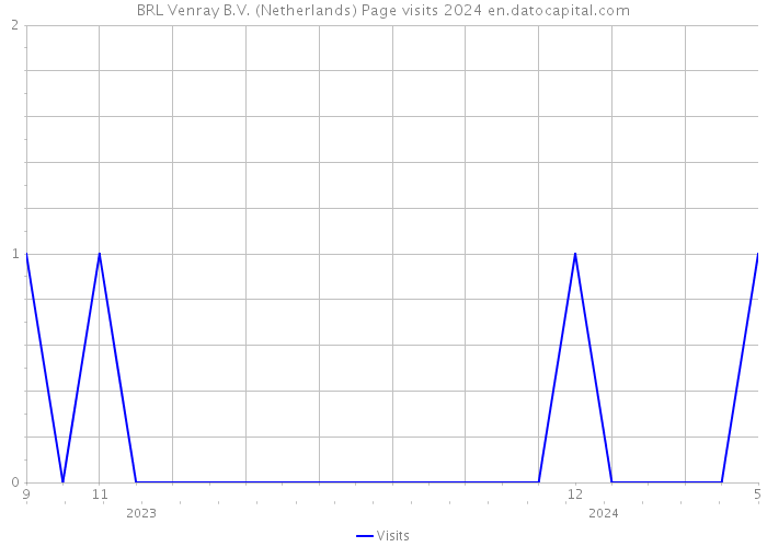 BRL Venray B.V. (Netherlands) Page visits 2024 