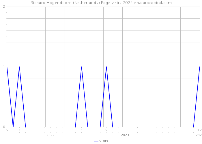 Richard Hogendoorn (Netherlands) Page visits 2024 