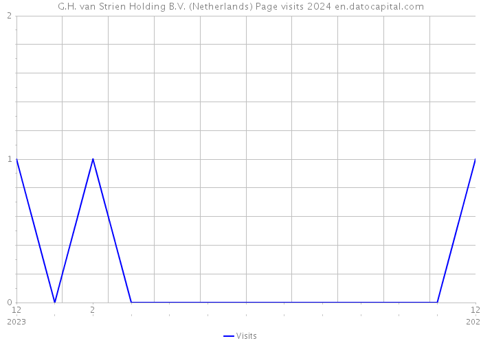 G.H. van Strien Holding B.V. (Netherlands) Page visits 2024 