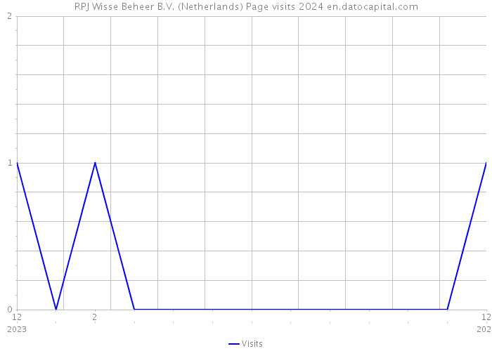 RPJ Wisse Beheer B.V. (Netherlands) Page visits 2024 
