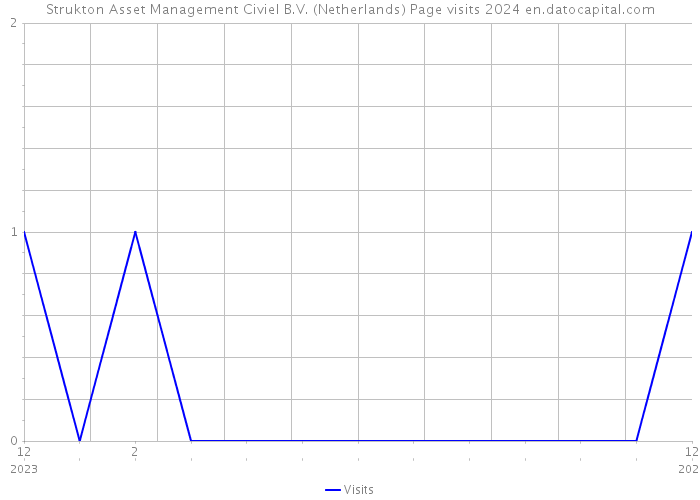 Strukton Asset Management Civiel B.V. (Netherlands) Page visits 2024 