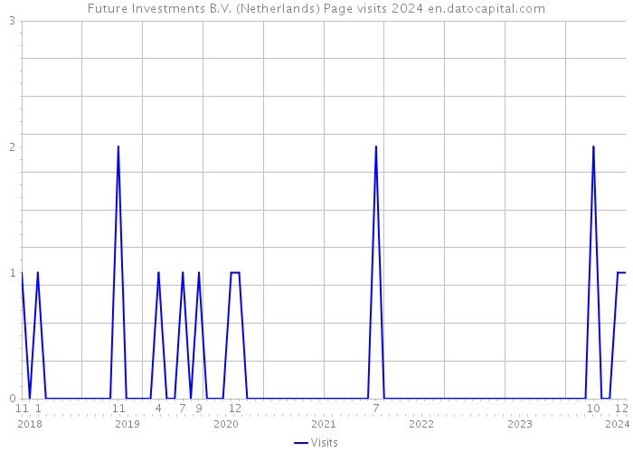 Future Investments B.V. (Netherlands) Page visits 2024 