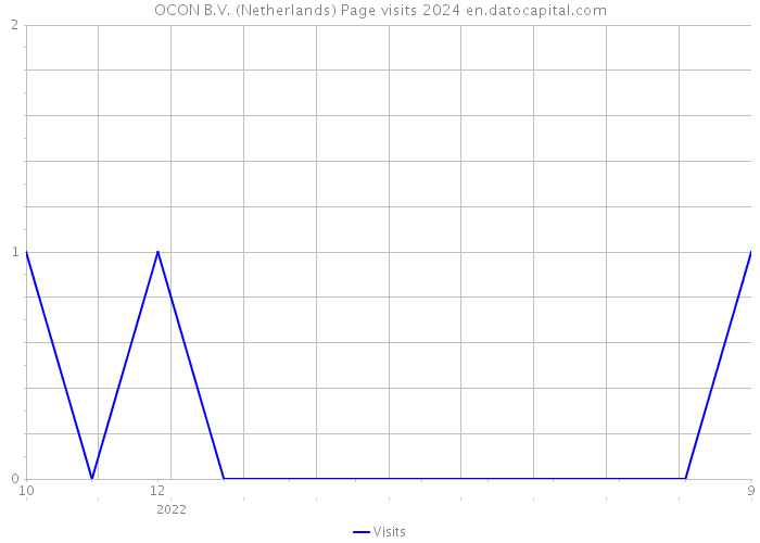 OCON B.V. (Netherlands) Page visits 2024 