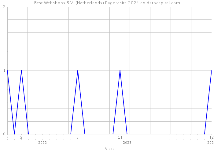 Best Webshops B.V. (Netherlands) Page visits 2024 