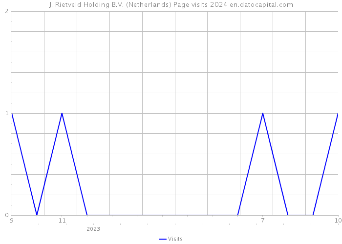 J. Rietveld Holding B.V. (Netherlands) Page visits 2024 