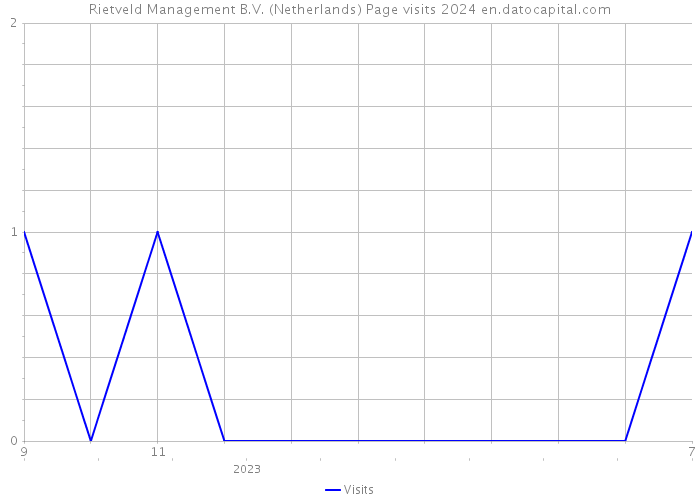 Rietveld Management B.V. (Netherlands) Page visits 2024 