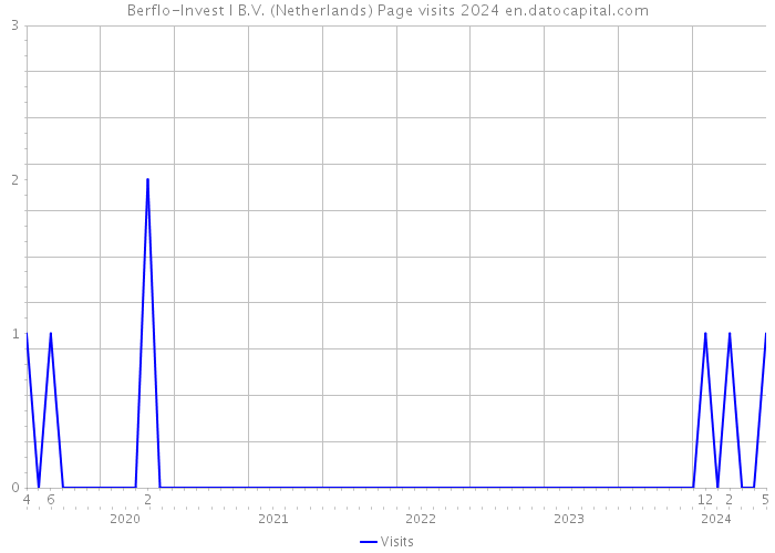 Berflo-Invest I B.V. (Netherlands) Page visits 2024 