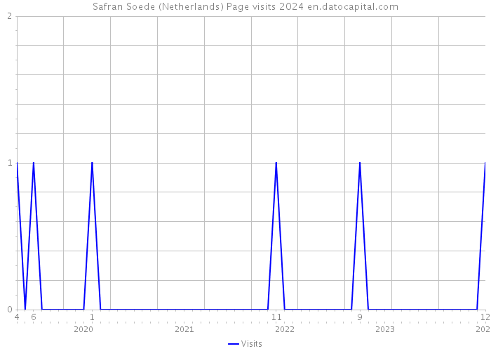 Safran Soede (Netherlands) Page visits 2024 