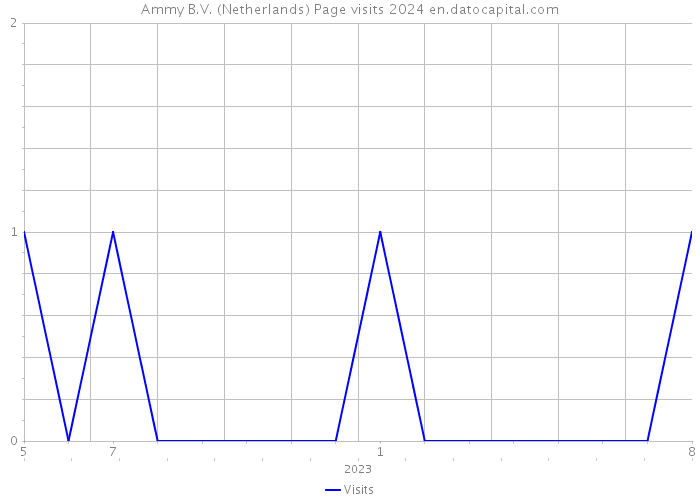 Ammy B.V. (Netherlands) Page visits 2024 