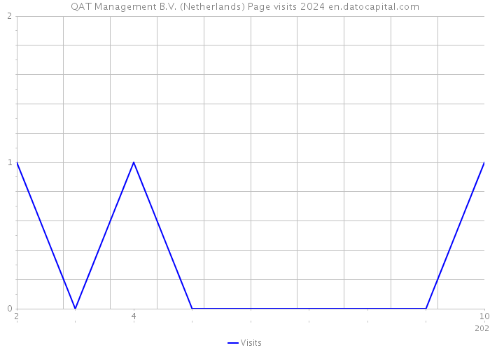QAT Management B.V. (Netherlands) Page visits 2024 