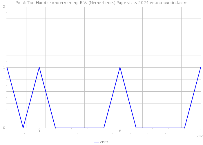Pol & Ton Handelsonderneming B.V. (Netherlands) Page visits 2024 