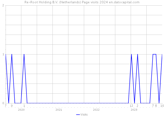 Re-Root Holding B.V. (Netherlands) Page visits 2024 