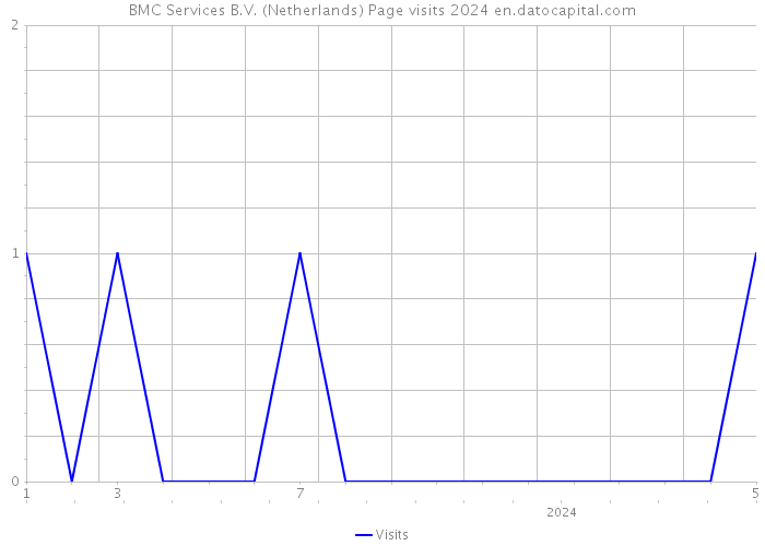 BMC Services B.V. (Netherlands) Page visits 2024 