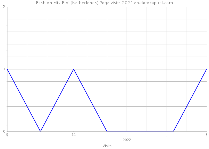 Fashion Mix B.V. (Netherlands) Page visits 2024 