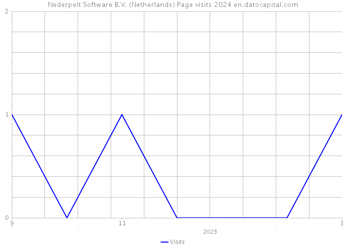 Nederpelt Software B.V. (Netherlands) Page visits 2024 
