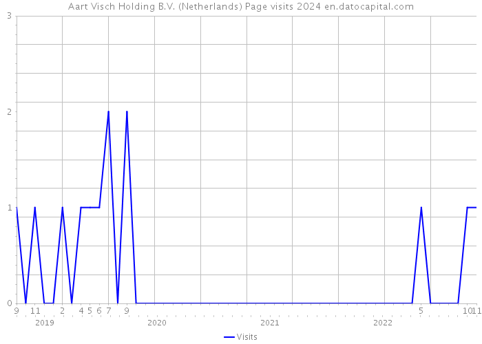 Aart Visch Holding B.V. (Netherlands) Page visits 2024 