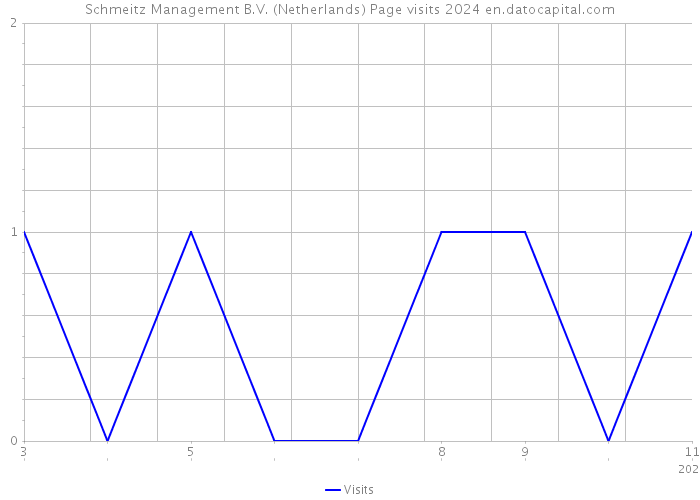 Schmeitz Management B.V. (Netherlands) Page visits 2024 